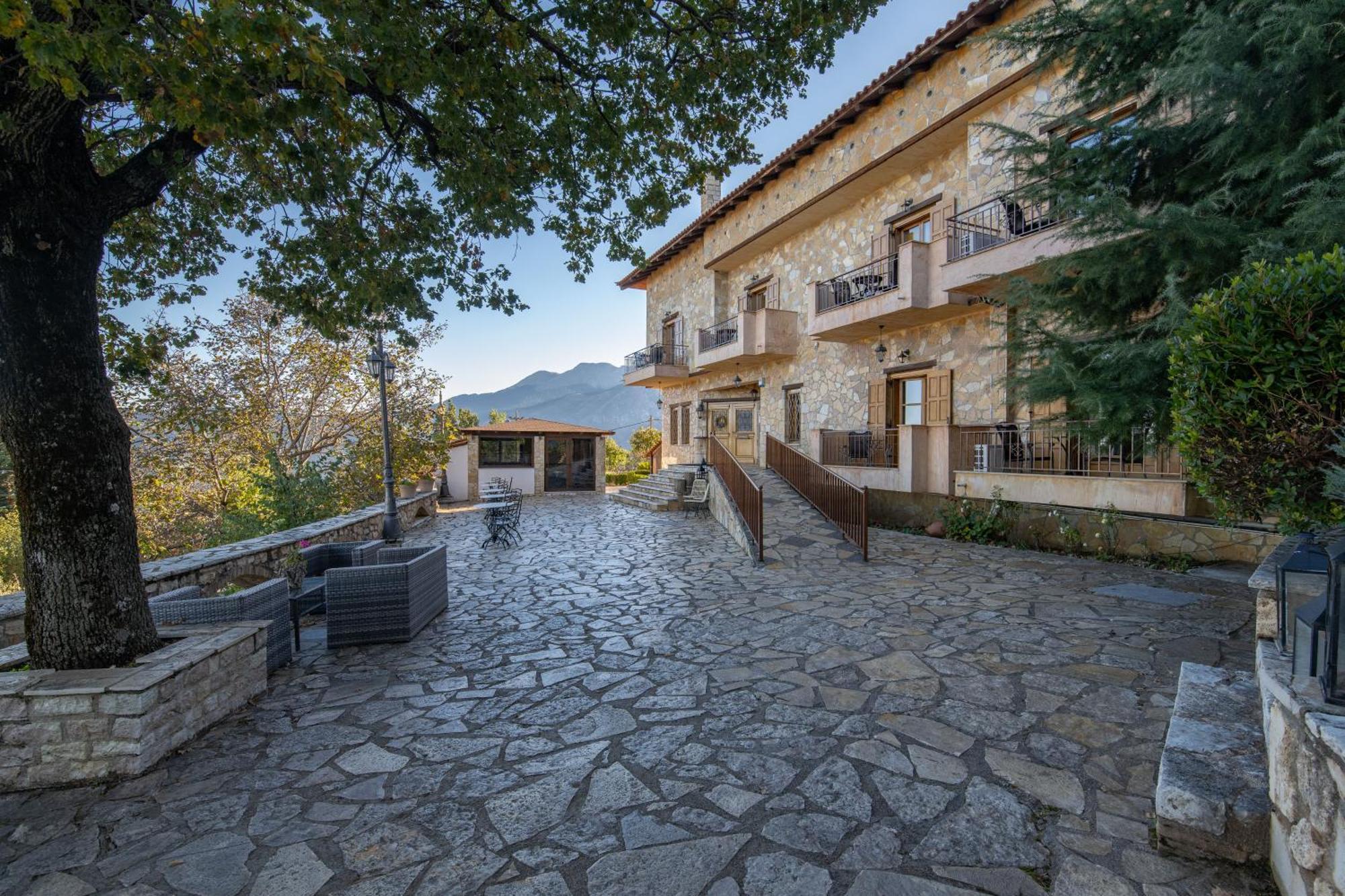 Archontiko Fiamegou Hotel&Spa Synikia Mesi Trikalon Bagian luar foto