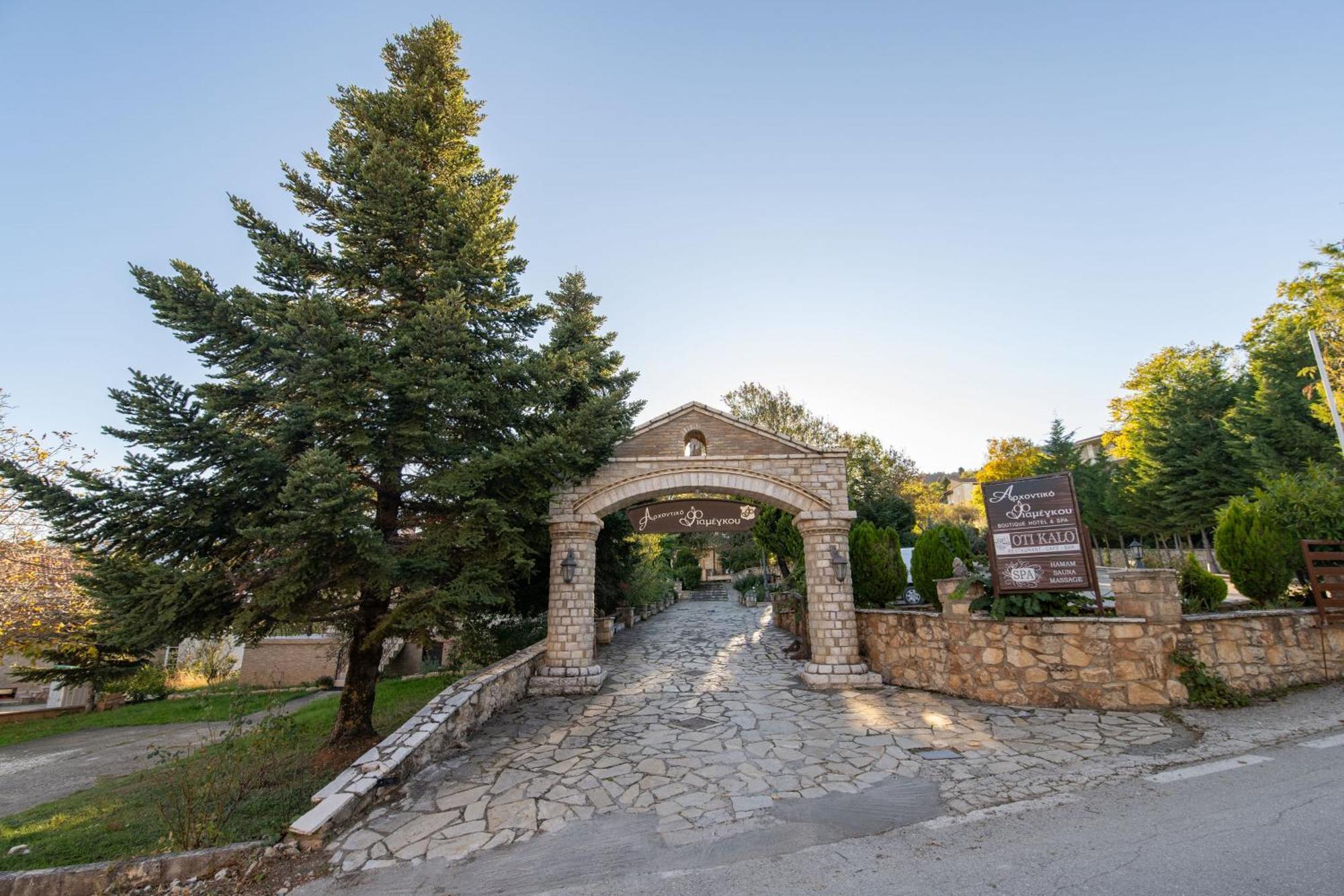 Archontiko Fiamegou Hotel&Spa Synikia Mesi Trikalon Bagian luar foto