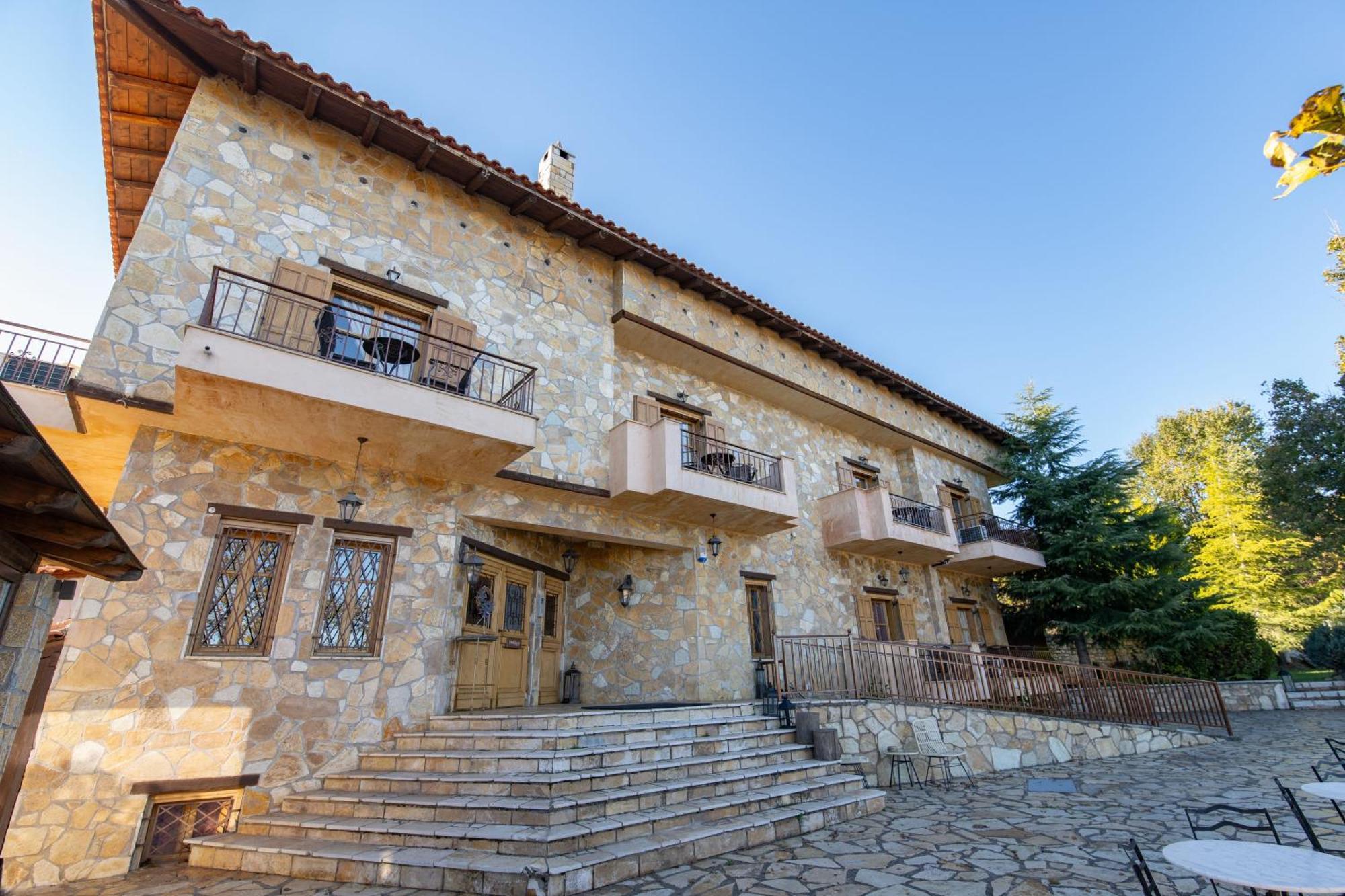 Archontiko Fiamegou Hotel&Spa Synikia Mesi Trikalon Bagian luar foto